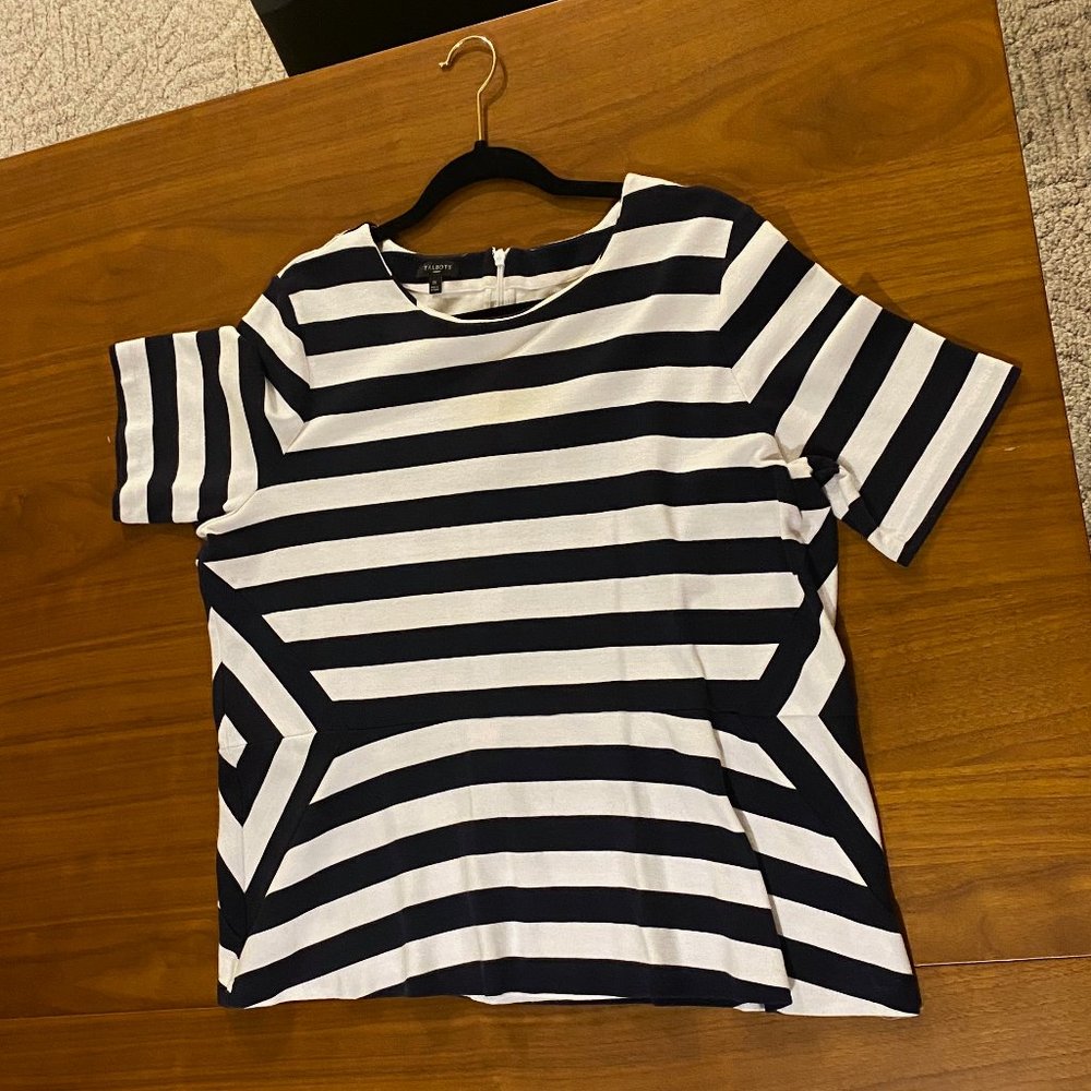 Talbots peplum top - Picture 2 of 10
